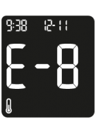 Accu-Chek Instant felkod E-8