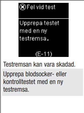 Accu-Chek Guide felkod E-11