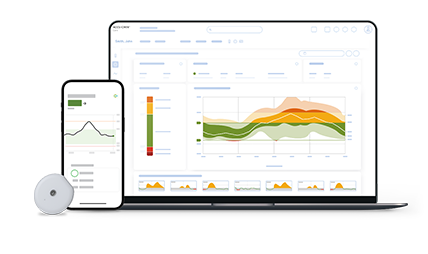 Datadelning med Accu-Chek SmartGuide-appen