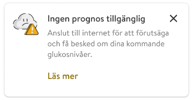 Prognos ej tillgänglig